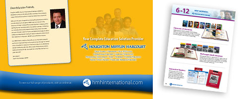 HMH magazine spreads